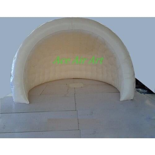 Inflatable shell tent / tent inflatable shell / shell shape inflatable dome for sale