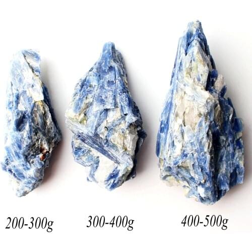 1PC Natural Stone Raw Kyanite Crystal Rough Rockstone Mineral Specimen Irregural Shape Blue Reiki Healing Gemstone Home Decor
