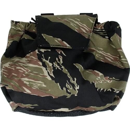 TMC New Tactical Recycling Bag MOLLE Storage Bag Green Tigersstripe TBS017