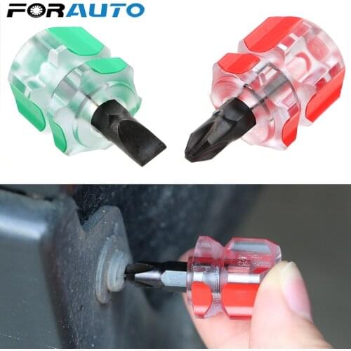 FORAUTO Professional Mini Short Distance Screwdriver 35x20mm Handle Repair Hand Tools Precision Car Repair