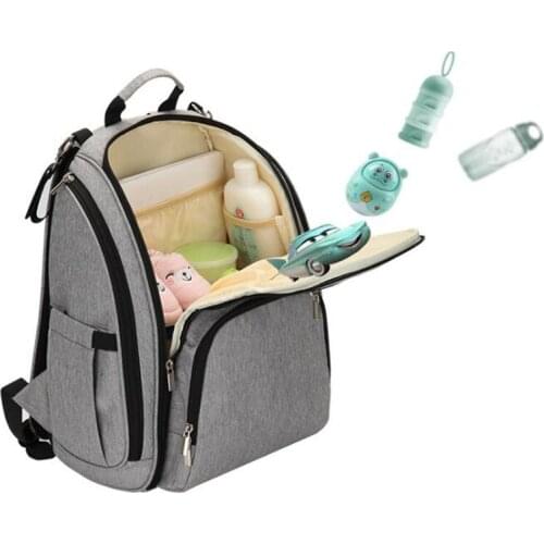 Wet and dry separation mummy baby diaper bag stroller care bag large capacity diaper bag travel bottle backpack baby mummy bag