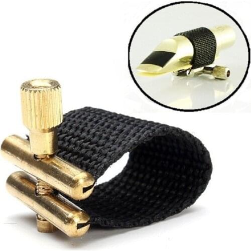Fabric Ligature for Alto Saxophone Mouthpiece for Standard Sax Metal Mouthpiece Musical Instrustrents