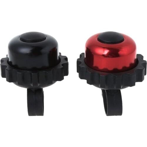 Bicycle Bell Rotation Gear Aluminum Alloy Horn Safety Alarm Cycling Bike Sound