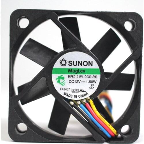 Fan for MF50101V1-Q030-S99 PVA050C12Q 5010 12V 5cm 4-wire PWM PVA050C12Q YTPRY 00JG8N 0YTPRY 0JG8N 67NG5 TR24P JW2C4