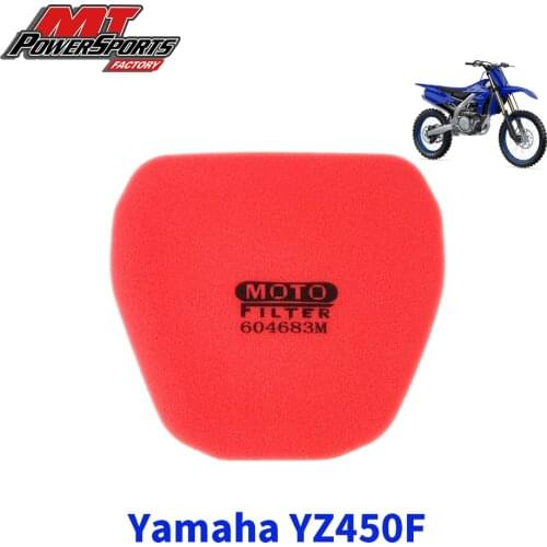 For Yamaha YZ450 Motorcycle Foam Air Filter High quality Sponge Cleaner Moped Scooter Dirt Pit Bike Moto Accessories