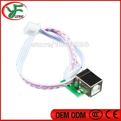 2pcs/lot DIY Joystick accessories joystick interface transfer printer interface transfer 4 p square opening