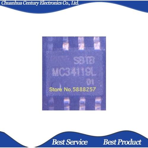 20 Pcs/Lot MC34119L-S08-R SOP8 New and Original In Stock