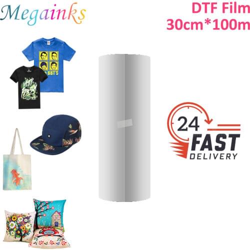 30CM And 100 Meter DTF Transfer Film For Shirt Printing