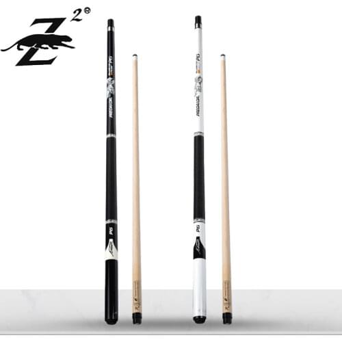 3142 P6 Billard Pool Cue Stick with Extension 13mm 11.5mm 10mm Tip Black White Color Maple Billiard Cue Stick PREOAIDR Pool Kit