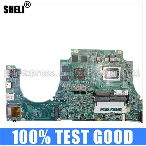 AMD AMDFX9830 DAAM9MBAD0 Main Board DDR4 for DELL Inspiron 5576 AM9C 02TG9M CN-02TG9M Radeon RX 560 GPU Laptop Motherboard DDR3