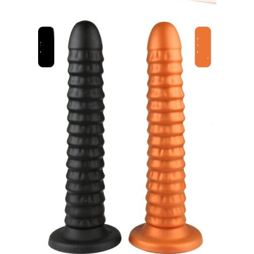 Female Enema Anal Beads Silicone Anus Massage Stopper Huge Anal Expansion Plug Long Anal Dildo Anus Dilatador Adult SM Sex Toy