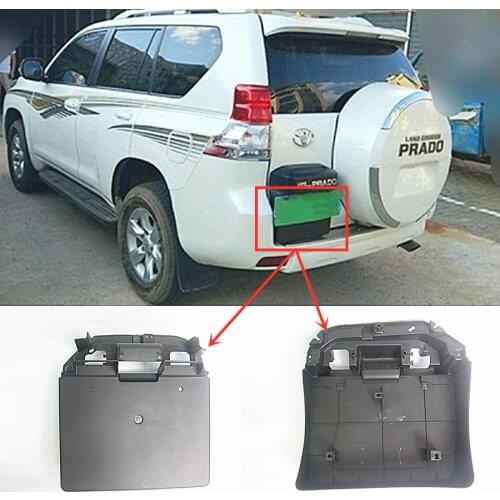 Car body parts lower rear license plate bracket 75126-60110 for Toyota LAND CRUISER PRADO GDJ150,GRJ150,KDJ150,LJ150*, 2010-2017