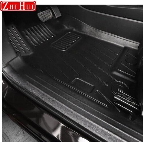 Car Styling Floor Mats For Haval F7 F7X 2019 2020 2021 Double Layer Custom TPE Foot Pads Cover Interior Floorliner Accessories