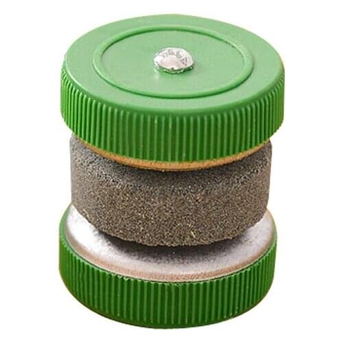 Round Thickening Sharpener Creative Household Lifestyle Scissors Stick Scissors Fast Double-sided Kitchen Knife Sharpening Stone