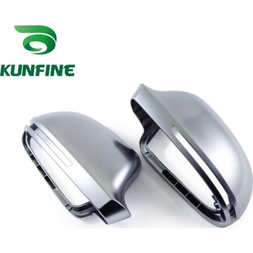Pair of Chrome Rearview Mirror Cover Cap Side Wing Mirror Cover For A3 Facelift 2008-201/ A4 2008-2009 /A5 2007-2009