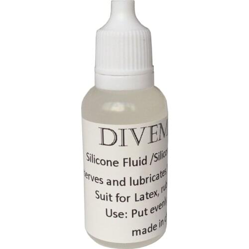 Speargun bands Silicone Fluid 20ML silicone oil Preserves latex rubber items Seal O-ring Lubricants scuba diving spearfishing