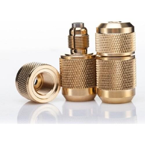 25mm Tattoo Machine Grip Copper Auto-Lock Grip W Back Stem & Set Screws Supply Wholesale