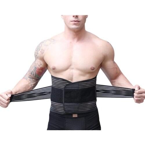 Men slimming Belt Body Shaper waist trainer corset male shaper tummy posture compression underwear