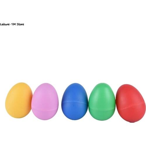 Colorful Musical Instrument Plastic Percussion Maracas Shaker Musical Sound Egg Baby Toddler Childre Toy