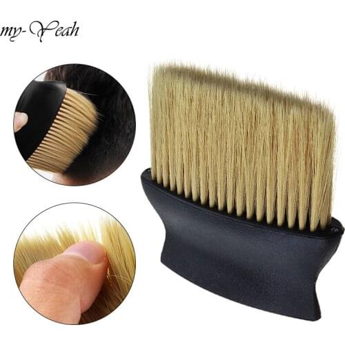 Soft Hair Cleaning Brush Neck Face Dust Broken Remove Comb Barber Haircutting Shaving Brush Hair Style Accessories DIY Home
