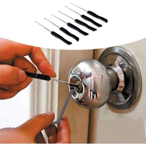 Professional 10 Pcs/Set Lock Pick Set Broken Key Remove Auto Locksmith Tools Key Extractor Lock Picks