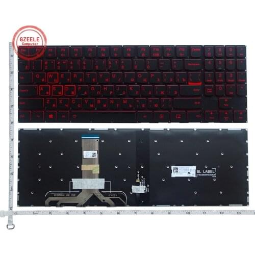 RU Backlit Keyboard for Lenovo Legion Y520 Y520-15IKB Y720 Y720-15IKB R720 R720-15IKB 15 15IKB 9Z.NDKBN.D01 laptop