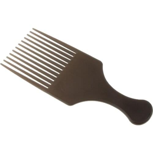 Handheld Afro Hair Selection Elevator Comb Wide Tooth Curly Hairstyle