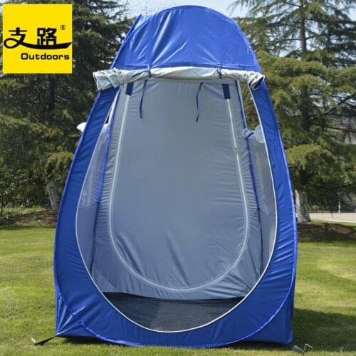Fishing outdoor fishing single tent rainproof shading winter fishing night automatic speed opening windproof double windows