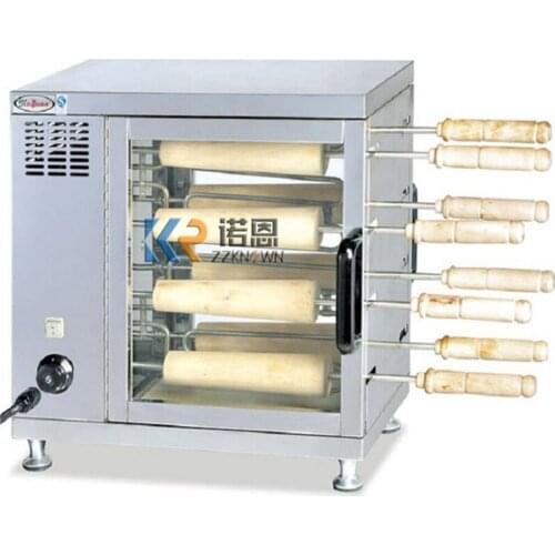 Hot Sale Electric Chimney Cake Roller Maker Oven Bread Chimney Baking Machine Ice Cream Cone Moulding Bakery Equipment Waffle ma