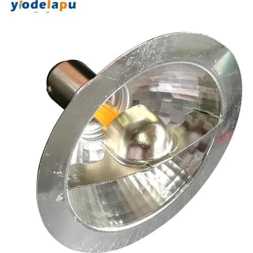 2PCS 2W AR70 B15D LED Spotlight B15 Dimmable AC/DC12-24V Home/Commercial Lighting BA15D AR70 Lamps LED Spotlight