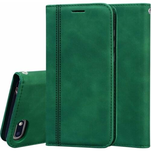 Y5 Prime 2018 Fashion PU Leather Flip Case For Huawei Honor 7A 7S Play 7 Mobile Phone Protection Bag Magnetic Suction Cover