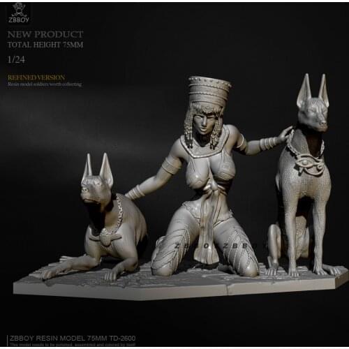 1/24 Resin model kits figure colorless and self-assembled TD-2600