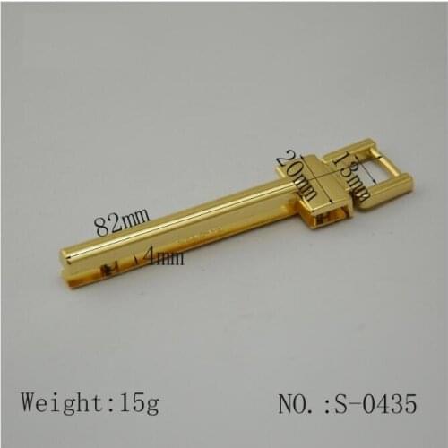 10pcs / 1lot) handbags bag leather hardware accessories simple leather bag metal shoulder strap link hand buckle bag hook