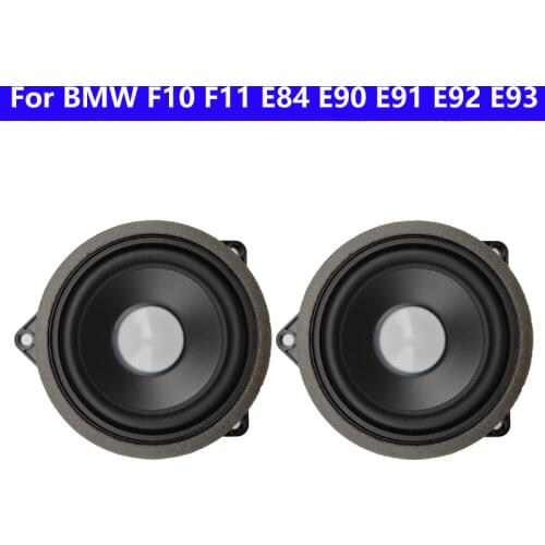 4.5 Inch For BMW 5 Series F10 F11 E84 E90 E91 E92 E93 Midrange Speaker Loudspeaker Front Door Audio Sound Music Horn Speaker Kit