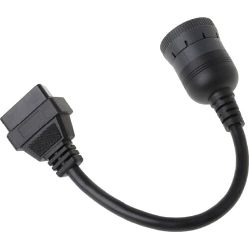 50LC Auto J1939 Deutsch 9 Pin to OBD2 OBD 16 Pin Diagnistic Connector Cable