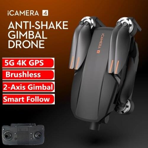 5G 6K GPS Drone 6K HD Dual Camera 2-Axis Gimbal Aerial Photography Brushless Motor Foldable Quadcopter Smart GPS Follow Me Gifts