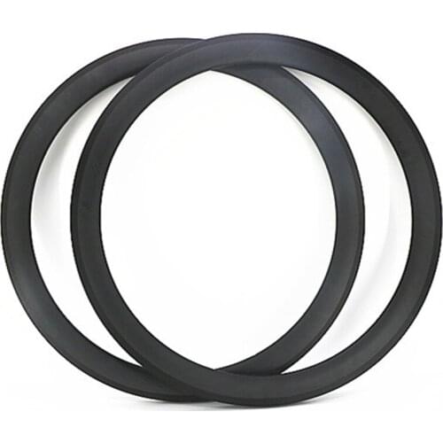 700c bicycle road rim 50mm clincher 25mm width carbon rim 490+/-15g Basalt brake side Road road rim bike wheel