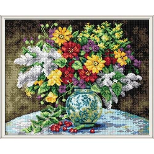 5D Diamond Painting Flowers Full Square New Arrival 2019 Diamond Embroidery Icons Picture of Rhinestones Diy Diamond Mosaic Sale