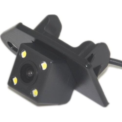 CCD Color chip Car Back Up Rear View Reverse Parking System Camera 4LED Night For Mitsubishi ASX