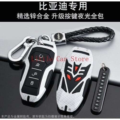 Car Key Case Cover Shell Fob For BYD Song plus S6 Han MAX Tang Qin PRO 2020 Accessories Key Case For Car