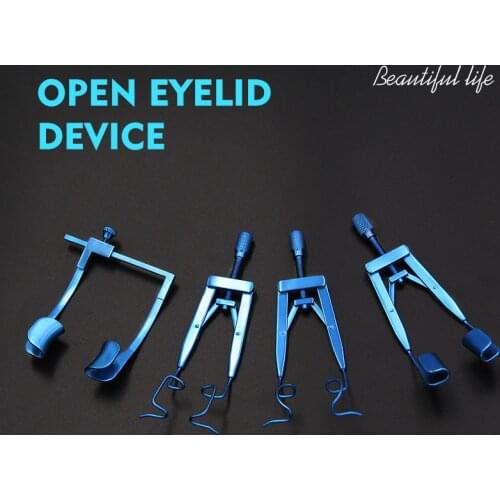 Sugery Tool Microscopic Medical Ophthalmic Instruments Titanium Eyelid Stretcher Medical Surgery Eyelid Open Stretcher Seal