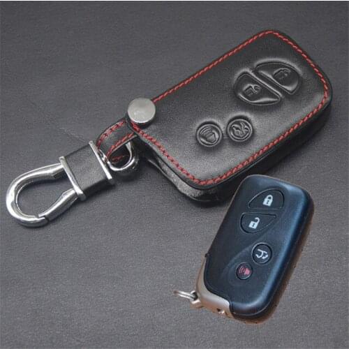 Leather car key case style Cover for Lexus NX GS RX IS ES GX LX RC 200 250 350 LS 450H 300H Auto accessories