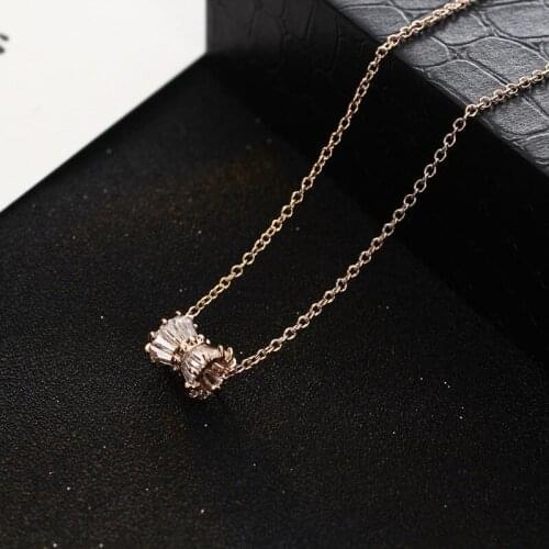 Fashion Crystal Pendant Necklace