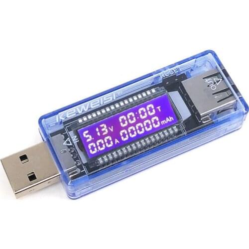 Current Voltage Capacity Tester USB Volt Current Voltage Doctor Charger Capacity Tester Meter Power Bank