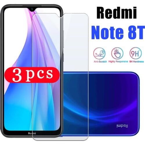 3Pcs tempered glass for xiaomi redmi 10X 9C 9A note 9 9S pro max 8A 8T 8 pro phone screen protector protective film on the glass