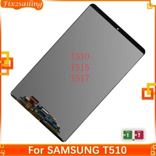 10.1" For Samsung Galaxy Tab A 10.1(2019) WIFI T510 SM-T510 T510N LCD Replacment Display Touch Screen Assembly T515 100% Tested