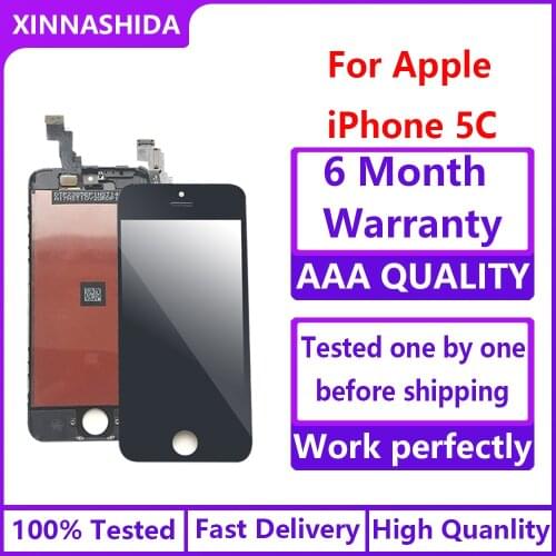 Grade AAA LCD Display For Apple iphone 5c Touch Screen Digitizer Assembly LCD Replacement Parts For iPhone5C