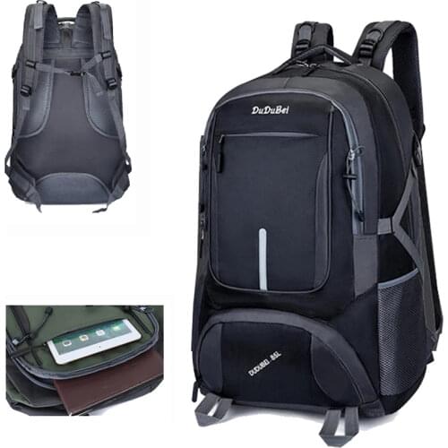 85L 75L 55L Men Outdoor Travel Sports Backpack Climbing Rucksack Camping Hiking Backpack School Bag Pack For Male Female Women