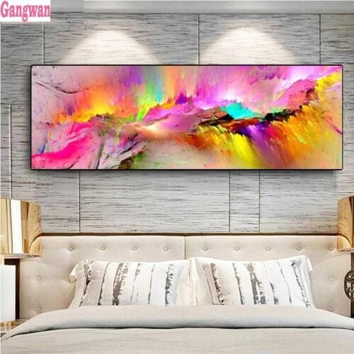 Color Clouds Diy diamond painting Abstract picture rhinestone embroidery diamond mosaic 5d cross stitch New arrival large decor