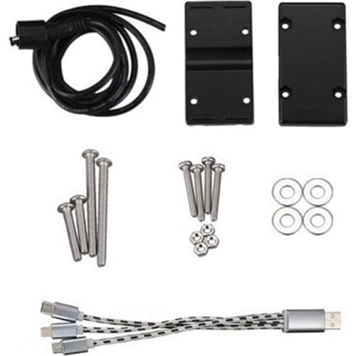 DHBH-Motorcycle GPS Navigation Plate USB Charger Phone Holder Stand Bracket for HONDA CB 500X CB500X 2016-2019